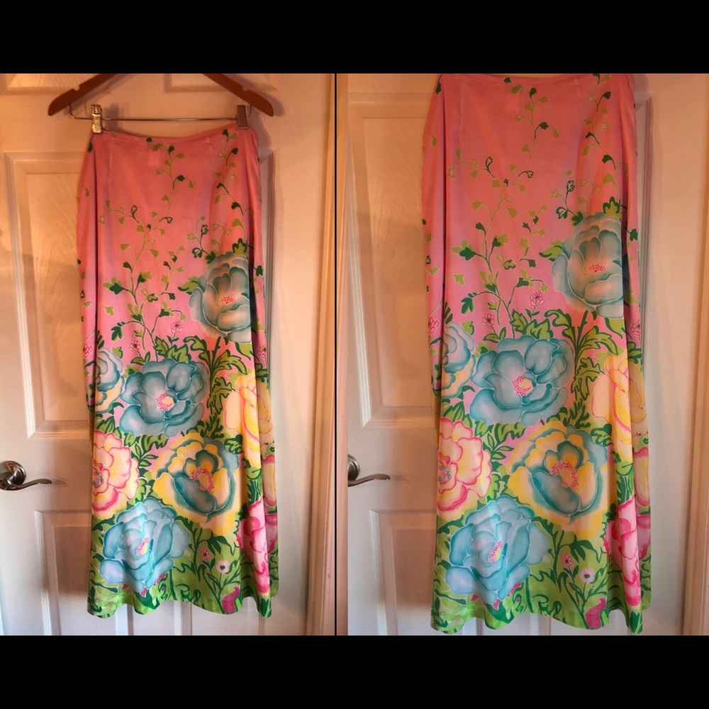 Lilly Pulitzer full length skirt